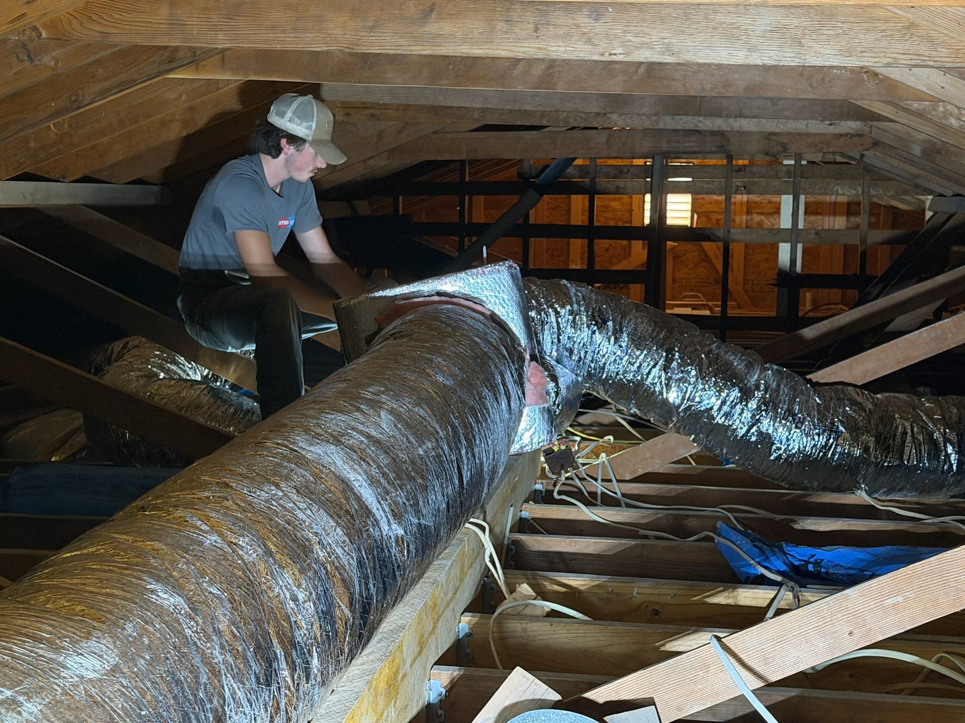 Efficient Ductwork Update in Colleyville