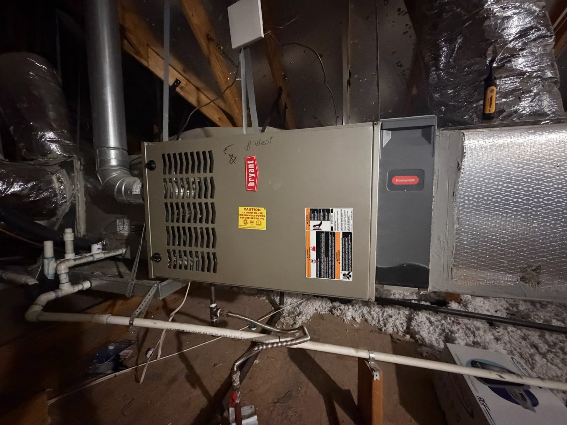 Optimized Bryant Gas Furnace with Honeywell in Keller image