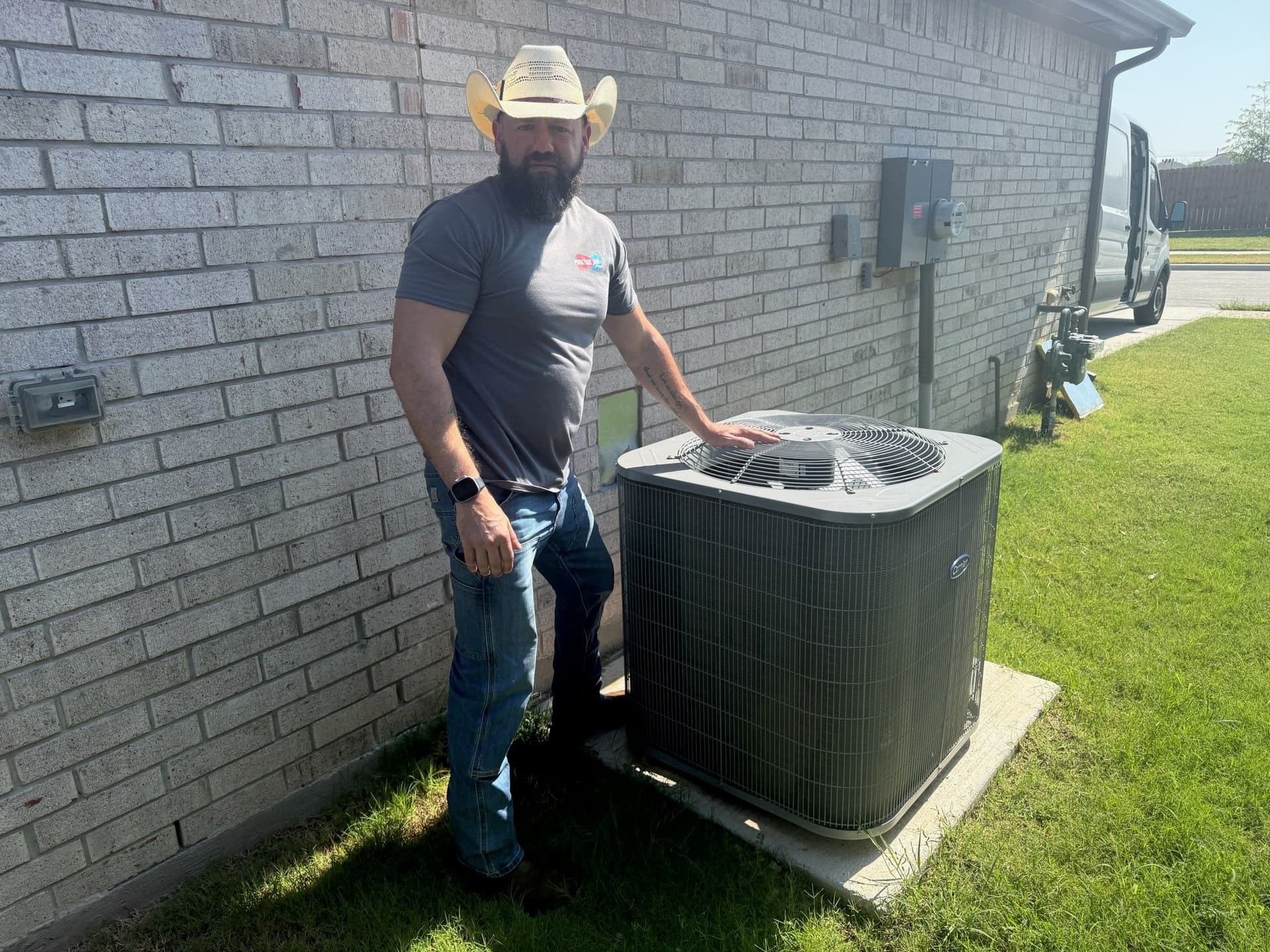 Efficient Cooling with New AC Installation image