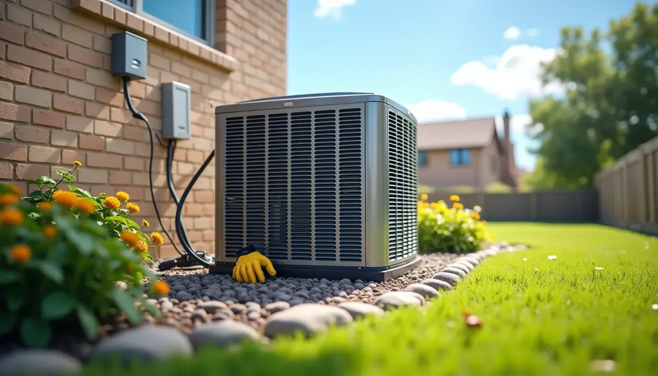 residential air conditioning unit in fortworth